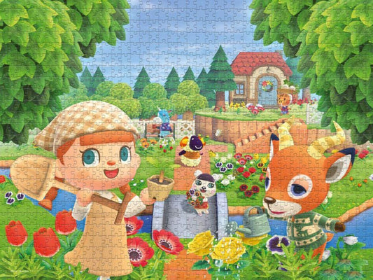 Animal Crossing Winning Moves 1000 darabos kirakó puzzle (WM-00952-ML1 5053410004699) - puzzlegarden