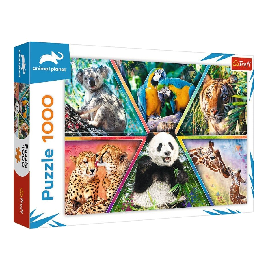 Animal Planet - Állat Királyság Trefl 1000 darabos kirakó puzzle (TR-10672) - puzzlegarden