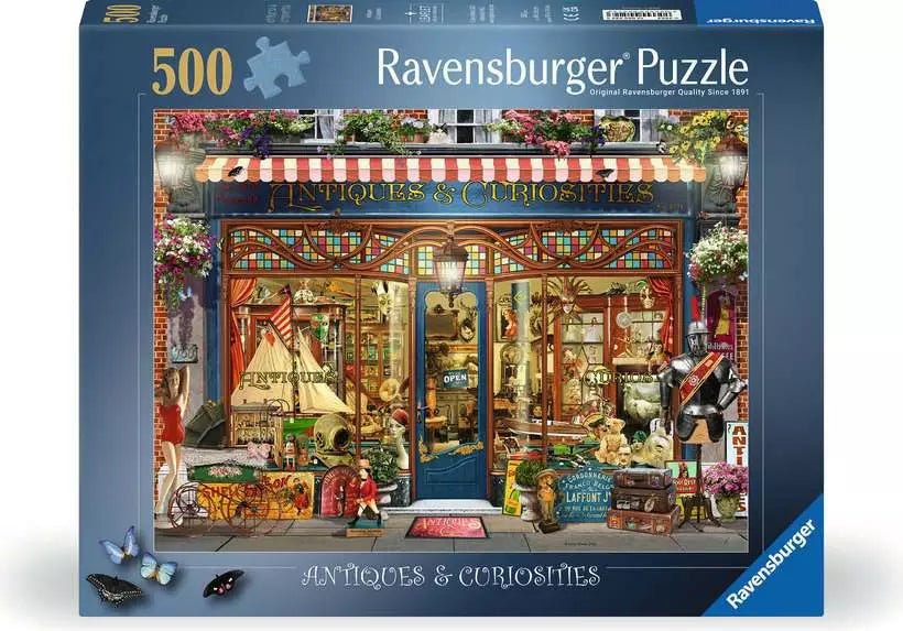Antikvitások és Ritkaságok Ravensburger 500 darabos kirakó puzzle (RA-12000522) - puzzlegarden