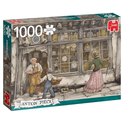 Anton Pieck - Az Órásmester Jumbo 1000 darabos kirakó puzzle (JU-18826 8710126188262) - puzzlegarden