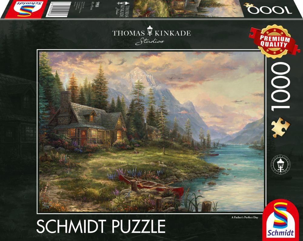 Apák napi kirándulás Schmidt Spiele 1000 darabos kirakó puzzle (SCH - 59918) - puzzlegarden