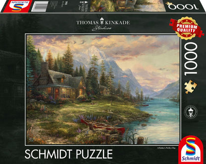 Apák napi kirándulás Schmidt Spiele 1000 darabos kirakó puzzle (SCH - 59918) - puzzlegarden