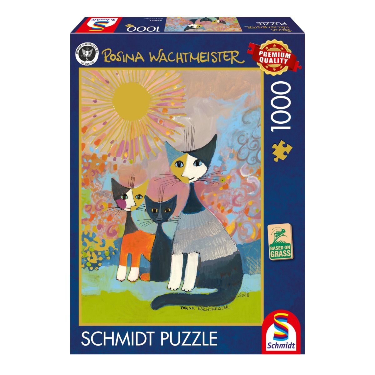 Arany napsütésben - aranyfóliás Schmidt Spiele 1000 darabos kirakó puzzle (SCH-58662) - puzzlegarden