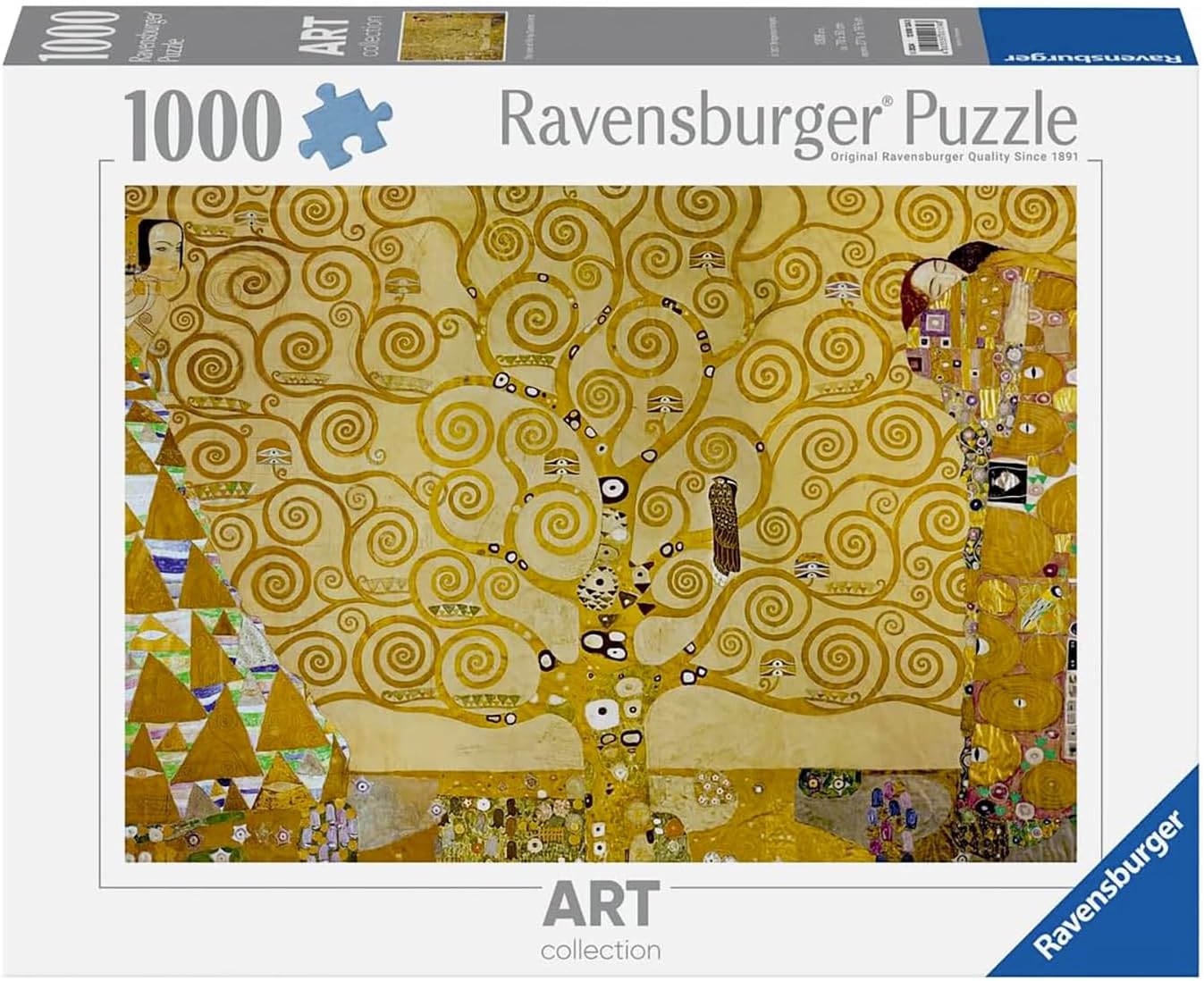 Art Collection - Klimt - Az Életfa Ravensburger 1000 darabos kirakó puzzle (RA-12000134) - puzzlegarden