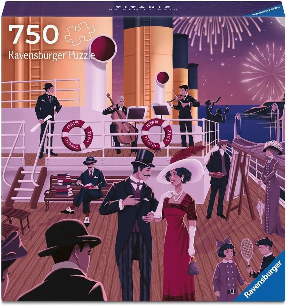 Art & Soul – Titanic Ravensburger 750 darabos kirakó puzzle (RA-‎12001544) - puzzlegarden
