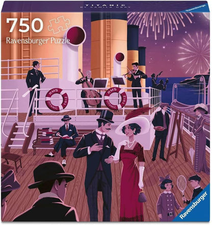 Art & Soul – Titanic Ravensburger 750 darabos kirakó puzzle (RA-‎12001544) - puzzlegarden