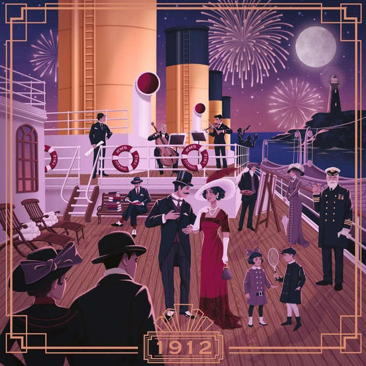 Art & Soul – Titanic Ravensburger 750 darabos kirakó puzzle (RA-‎12001544) - puzzlegarden