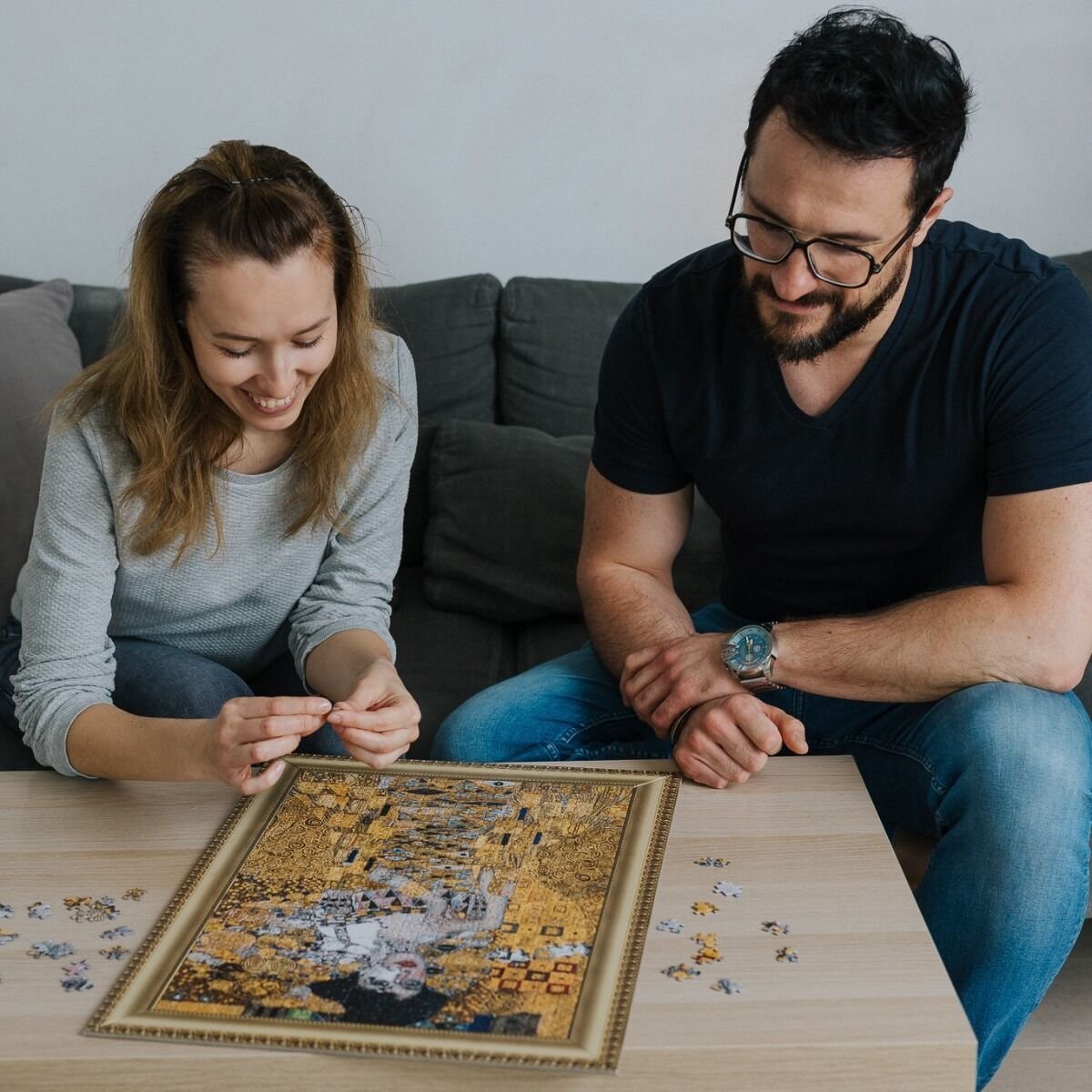 ArtFrame - Klimt - Adele Bloch - Bauer I - keretes kirakó Trefl 500 darabos kirakó puzzle (TR - 37543) - puzzlegarden