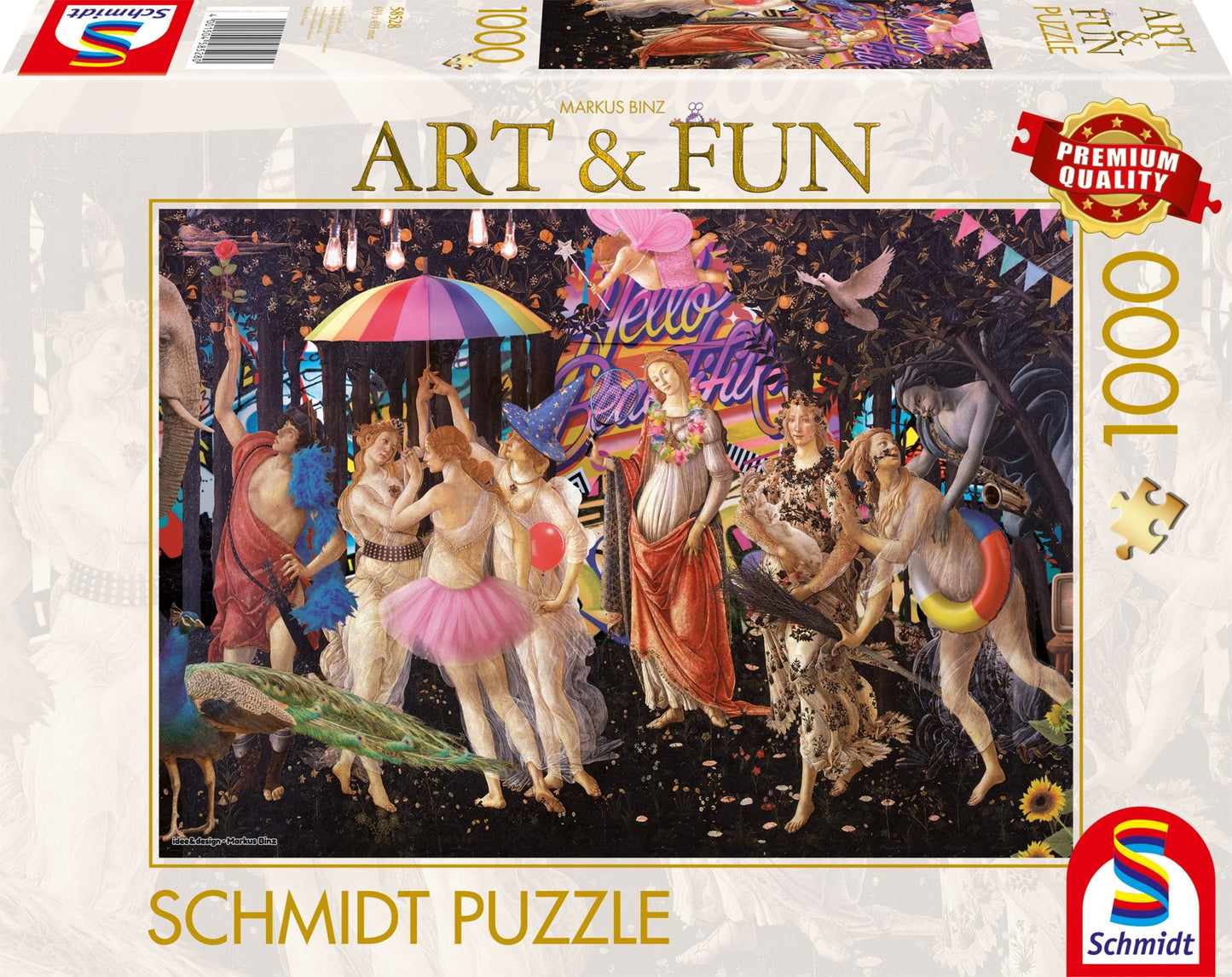Art&Fun - A Tavasz 2024 Schmidt 1000 darabos kirakó puzzle (SCH-58528 4001504585280) - puzzlegarden