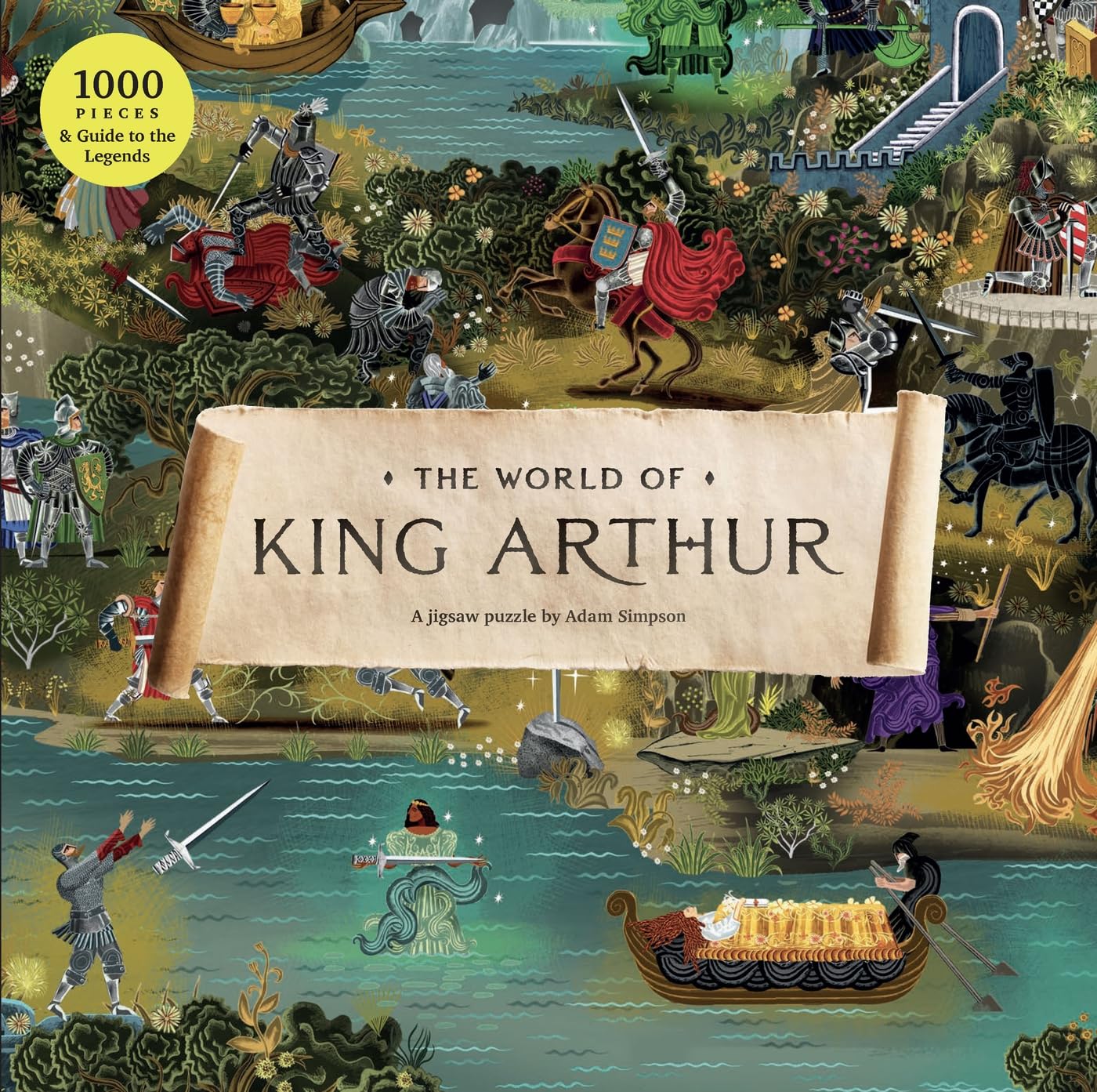 Arthur király világa Laurence King 1000 darabos kirakó puzzle (LK - 9781399604994) - puzzlegarden