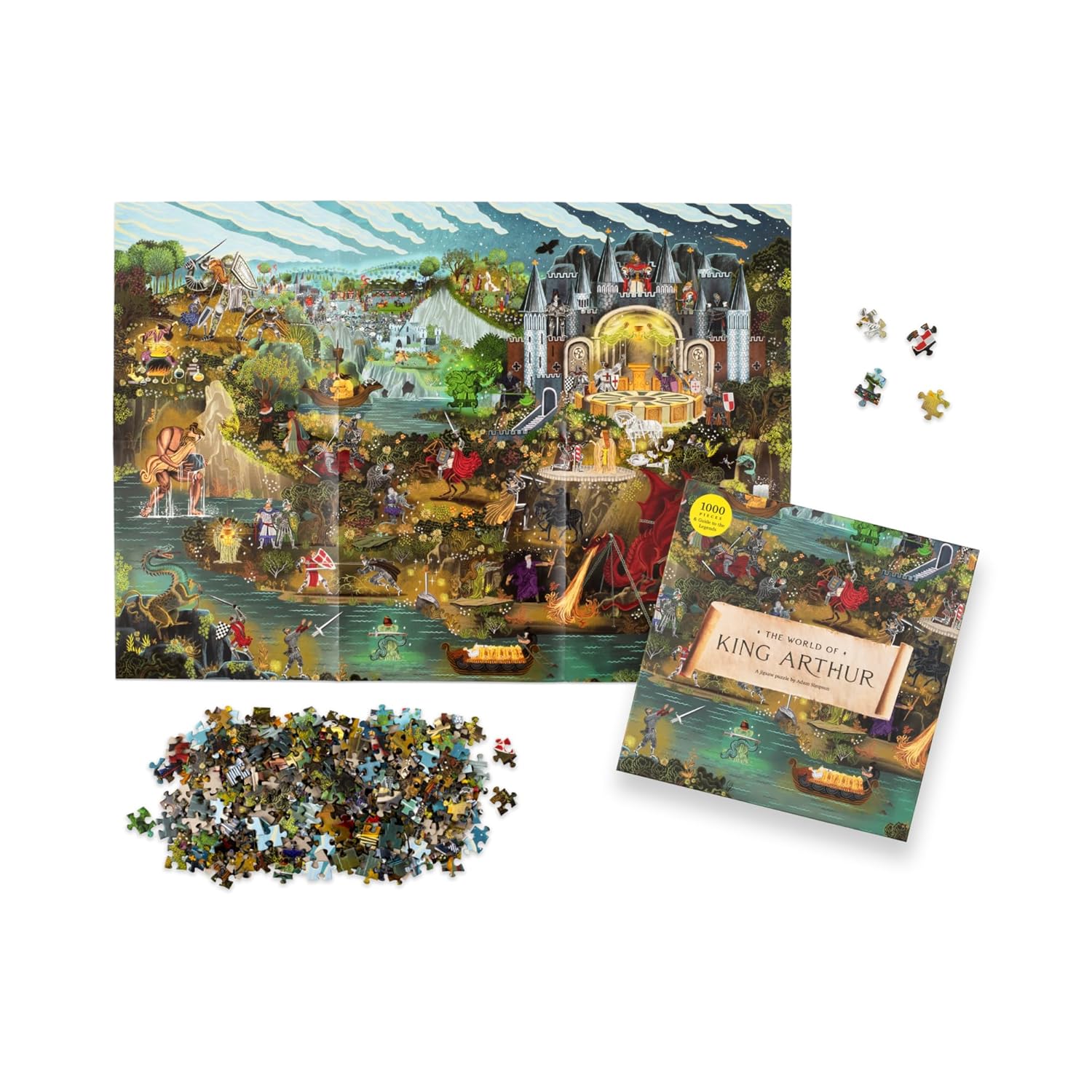 Arthur király világa Laurence King 1000 darabos kirakó puzzle (LK - 9781399604994) - puzzlegarden