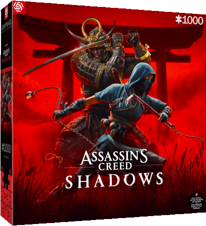 Assassin's Creed Shadows - Naoe & Yasuke Good Loot 1000 darabos kirakó puzzle (GL - 5908305247913 5908305247913) - puzzlegarden