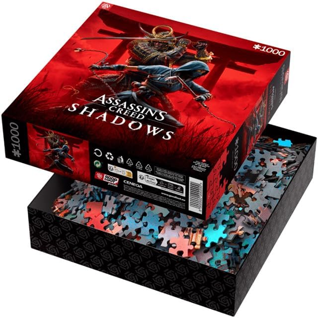 Assassin's Creed Shadows - Naoe & Yasuke Good Loot 1000 darabos kirakó puzzle (GL - 5908305247913 5908305247913) - puzzlegarden