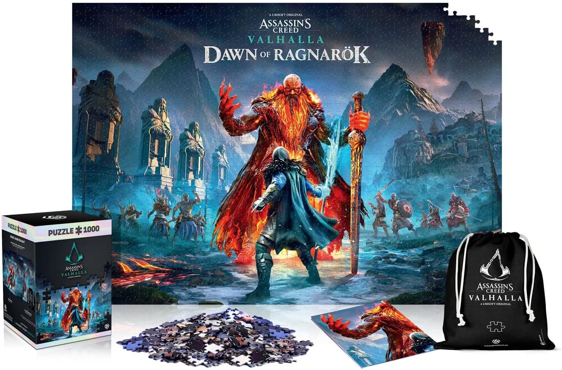 Assassin's Creed Valhalla - Dawn of Ragnarok Good Loot 1000 darabos kirakó puzzle (GL - 5908305238454 5908305238454) - puzzlegarden