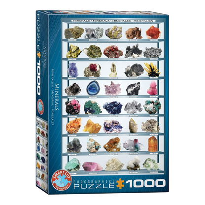 Ásványok Eurographics 1000 darabos kirakó puzzle (EUR-6000-2008) - puzzlegarden