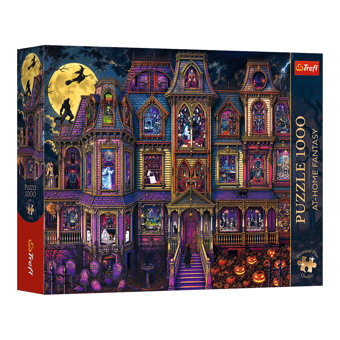 At-Home Fantasy: Kísértetház Trefl 1000 darabos kirakó puzzle (TR-12170) - puzzlegarden