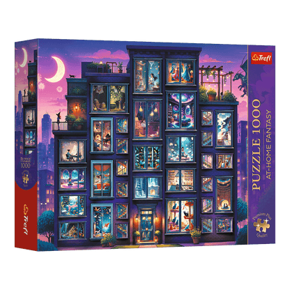 At-Home Fantasy: Mesékkel teli éjszaka Trefl 1000 darabos kirakó puzzle (TR-12133) - puzzlegarden