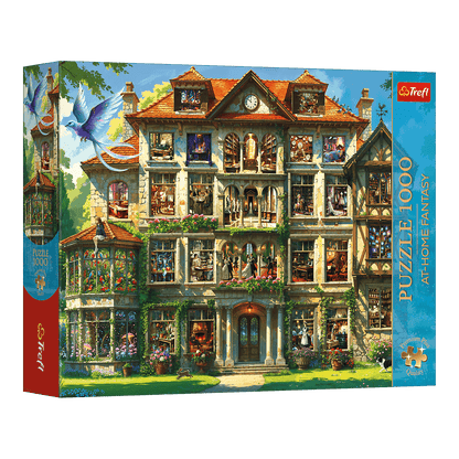 At-Home Fantasy: Titkokkal teli kastély Trefl 1000 darabos kirakó puzzle (TR-12134) - puzzlegarden