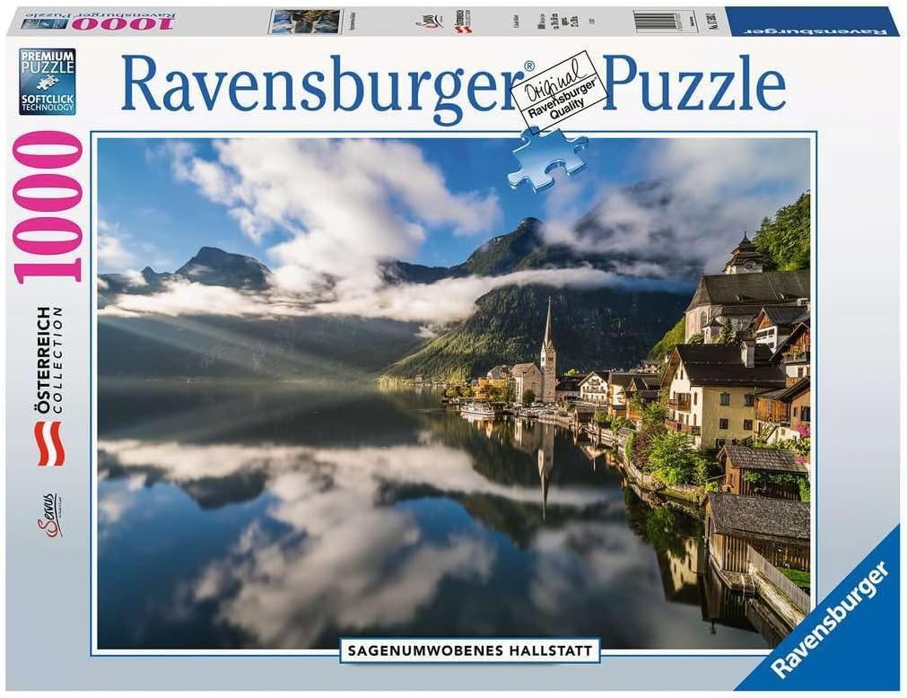 Ausztria Kollekció - A Legendás Hallstatt Ravensburger 1000 darabos kirakó puzzle (RA - 17593 4005556175932) - puzzlegarden