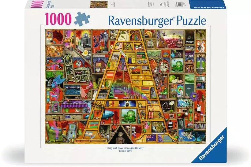 Awesome Alphabet A Ravensburger 1000 darabos kirakó puzzle (RA-12000333) - puzzlegarden