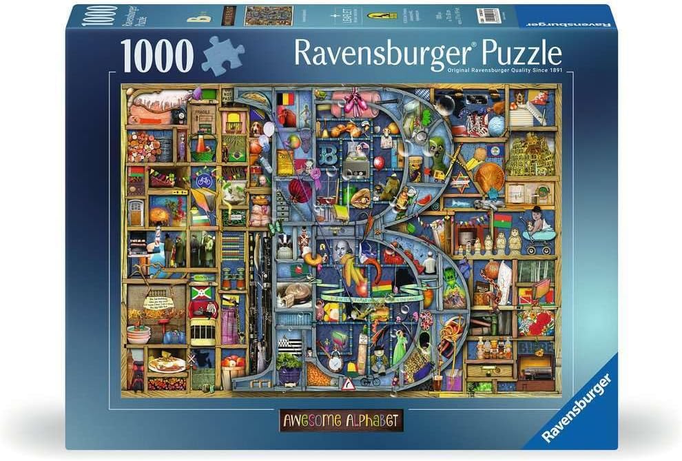 Awesome Alphabet B Ravensburger 1000 darabos kirakó puzzle (RA-12000327) - puzzlegarden