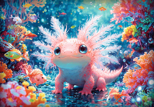 Axolotl Trefl 500 darabos kirakó puzzle (TR - 37536) - puzzlegarden