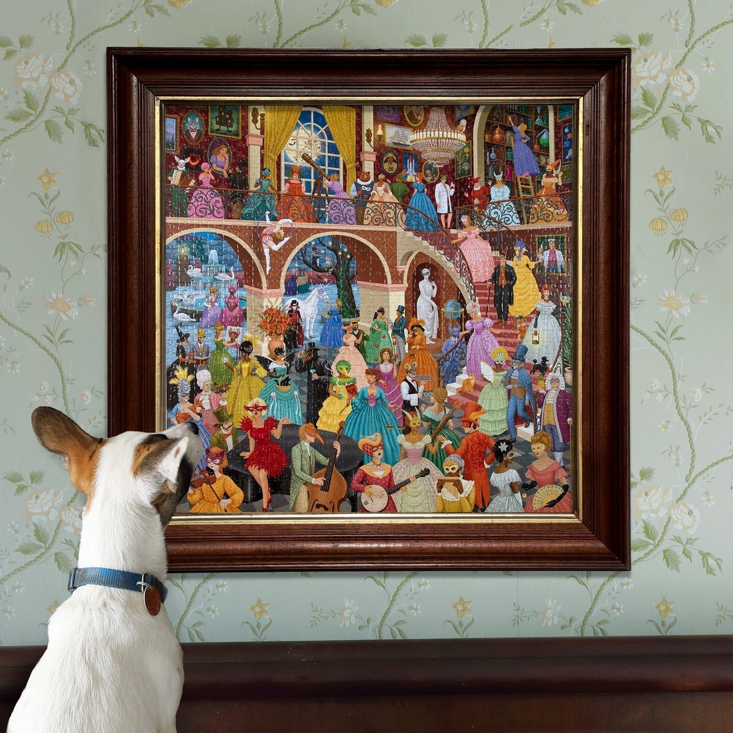 Az alkimista álarcosbálja Eeboo 1000 darabos kirakó puzzle (EB-PZT110) - puzzlegarden