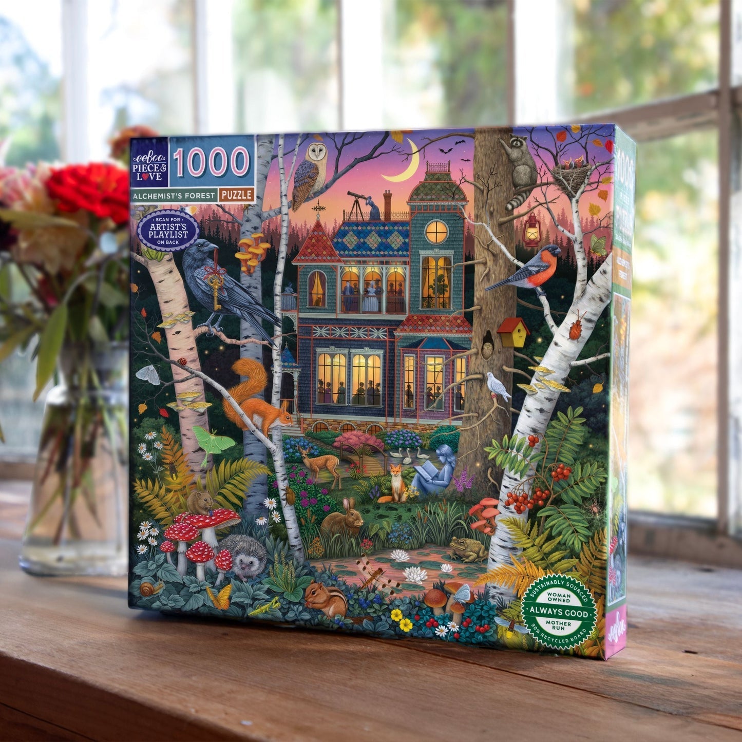 Az alkimista erdeje Eeboo 1000 darabos kirakó puzzle (EB-EPZT495) - puzzlegarden