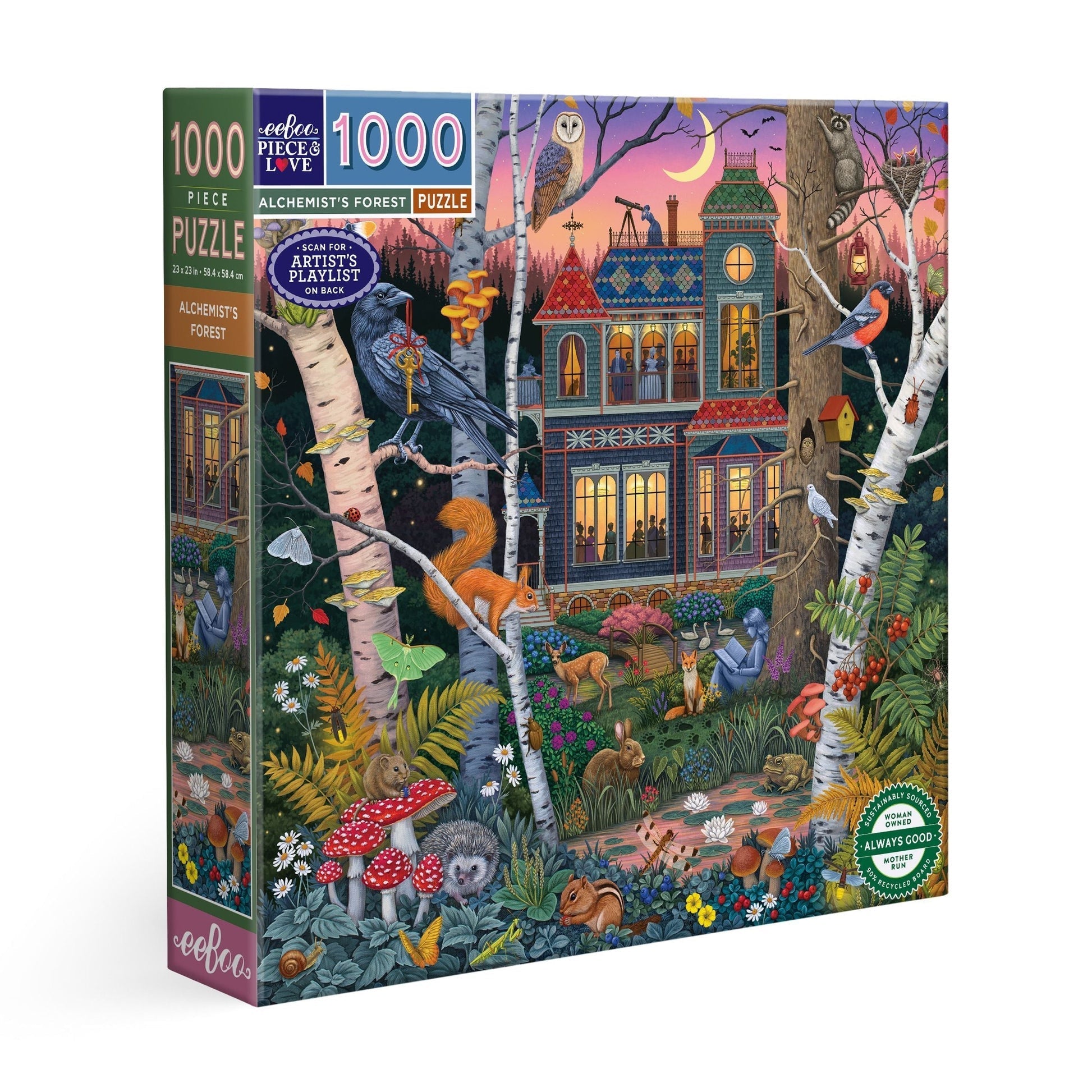 Az alkimista erdeje Eeboo 1000 darabos kirakó puzzle (EB-EPZT495) - puzzlegarden