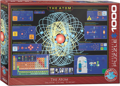 Az Atom EuroGraphics 1000 darabos kirakó puzzle (EUR-6000-1002) - puzzlegarden