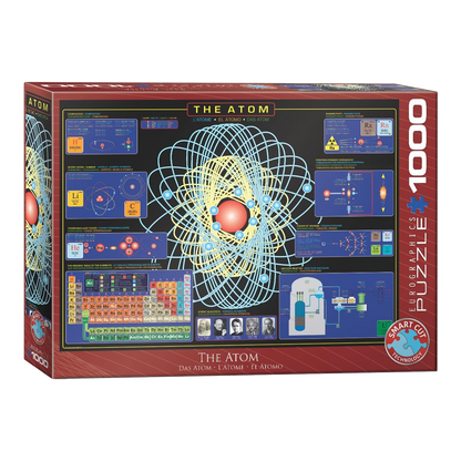 Az Atom Eurographics 1000 darabos kirakó puzzle (EUR-6000-1002) - puzzlegarden