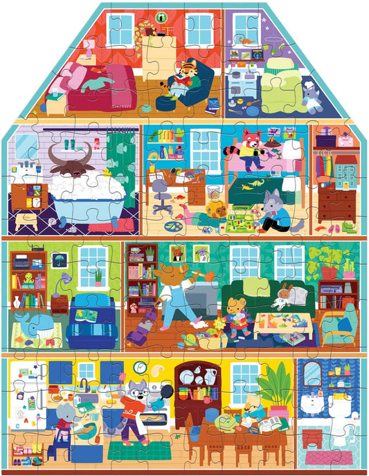 Az én házam, az én otthonom - díszdobozban Mudpuppy 100 darabos kirakó puzzle (GA-9780735376816 9780735376816) - puzzlegarden