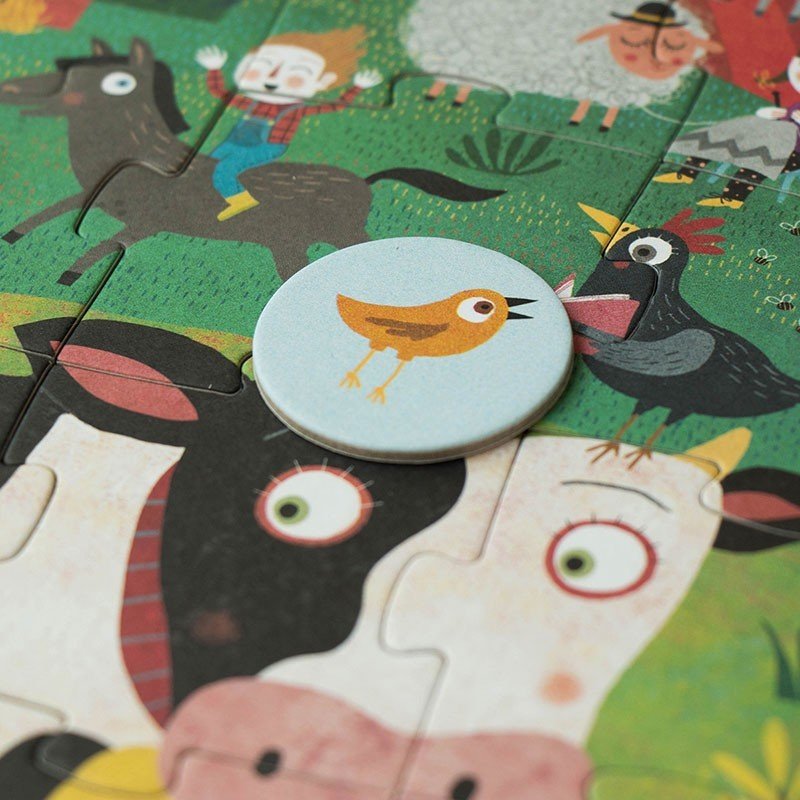 Az én kis farmom – Zsebkirakó Londji 24 darabos kirakó puzzle (LN-PZ563U) - puzzlegarden