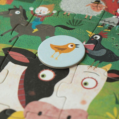 Az én kis farmom – Zsebkirakó Londji 24 darabos kirakó puzzle (LN-PZ563U) - puzzlegarden
