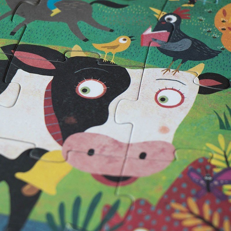 Az én kis farmom – Zsebkirakó Londji 24 darabos kirakó puzzle (LN-PZ563U) - puzzlegarden