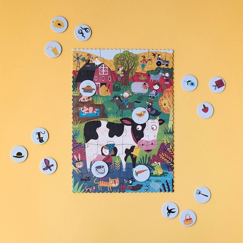 Az én kis farmom – Zsebkirakó Londji 24 darabos kirakó puzzle (LN-PZ563U) - puzzlegarden