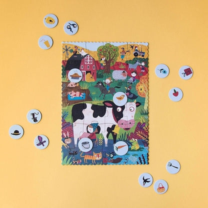 Az én kis farmom – Zsebkirakó Londji 24 darabos kirakó puzzle (LN-PZ563U) - puzzlegarden
