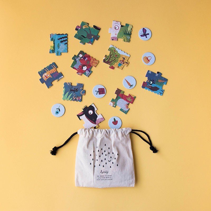 Az én kis farmom – Zsebkirakó Londji 24 darabos kirakó puzzle (LN-PZ563U) - puzzlegarden