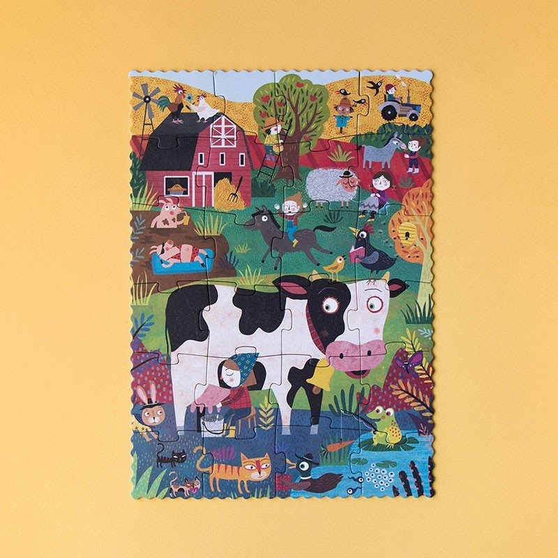 Az én kis farmom – Zsebkirakó Londji 24 darabos kirakó puzzle (LN-PZ563U) - puzzlegarden