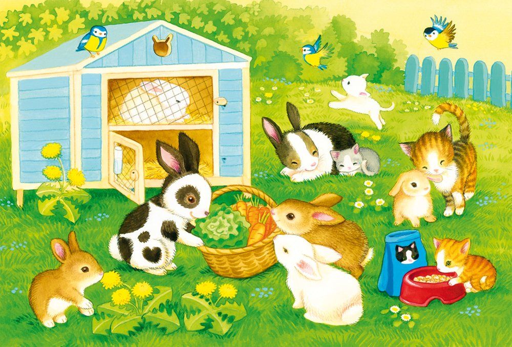 Az én pajtásaim az udvaron Schmidt Spiele 3x24 darabos kirakó puzzle (SCH-56518) - puzzlegarden