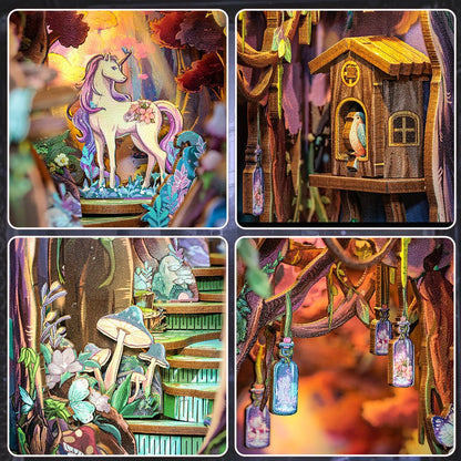 Az erdő büszkesége Könyvkuckó CuteBee 89 darabos kirakó puzzle (CB - HY01B) - puzzlegarden