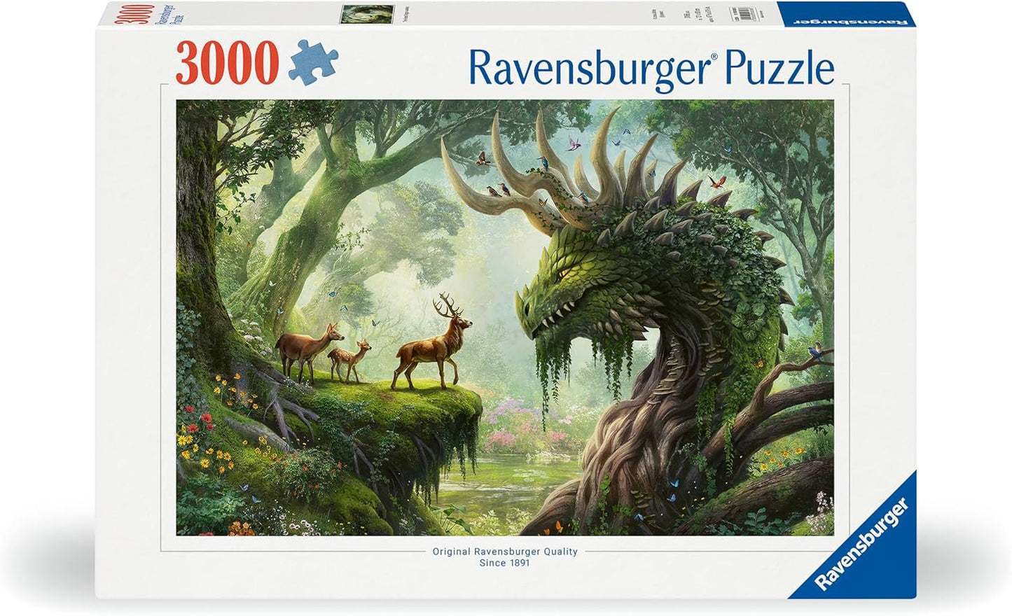 Az Erdő Sárkánya Ravensburger 3000 darabos kirakó puzzle (RA - 12000808 4005555008088) - puzzlegarden