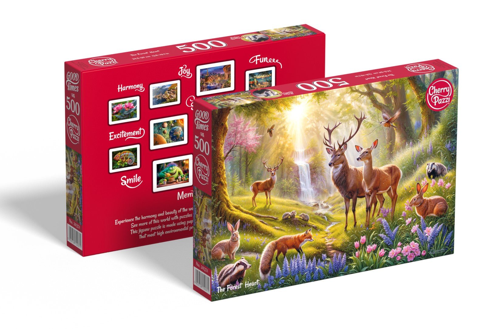 Az erdő szíve Cherry Pazzi 500 darabos kirakó puzzle (CP-20371) - puzzlegarden