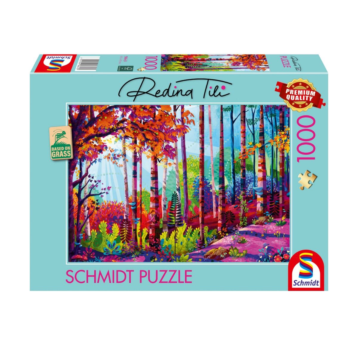 Az erdő szívében Schmidt Spiele 1000 darabos kirakó puzzle (SCH-58643) - puzzlegarden