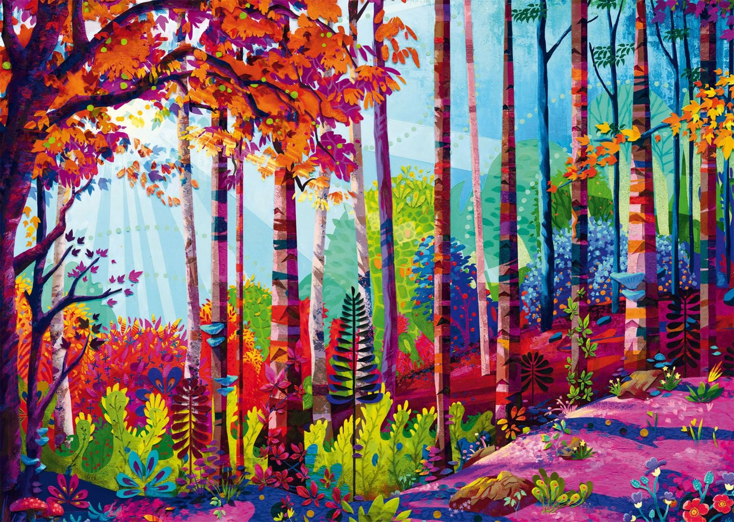 Az erdő szívében Schmidt Spiele 1000 darabos kirakó puzzle (SCH-58643) - puzzlegarden