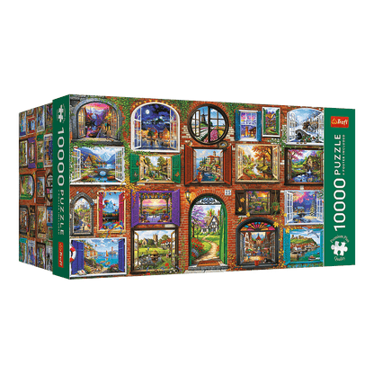Az évszakok ablakai Trefl 10000 darabos kirakó puzzle (TR-81051) - puzzlegarden