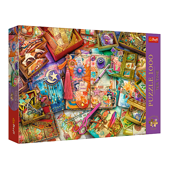 Az Író Asztala Trefl 1000 darabos kirakó puzzle (TR-10849) - puzzlegarden