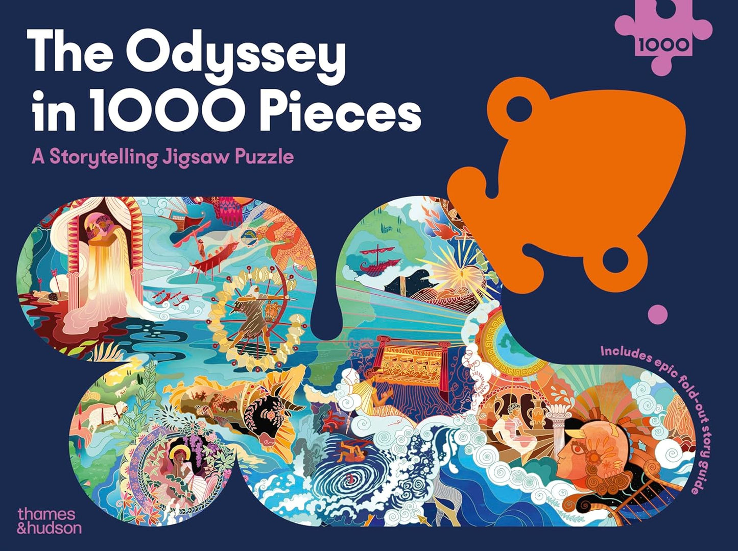 Az Odüsszeia 1000 darabban Laurence King 1000 darabos kirakó puzzle (LK-9780500421062) - puzzlegarden