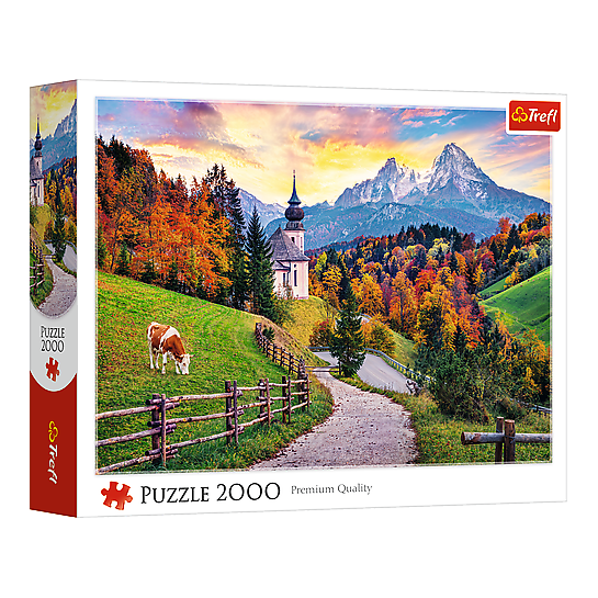 Bajor-Alpok ősszel Trefl 2000 darabos kirakó puzzle (TR-27127) - puzzlegarden