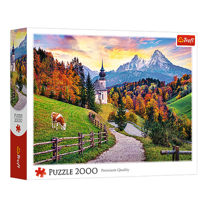 Bajor-Alpok ősszel Trefl 2000 darabos kirakó puzzle (TR-27127) - puzzlegarden